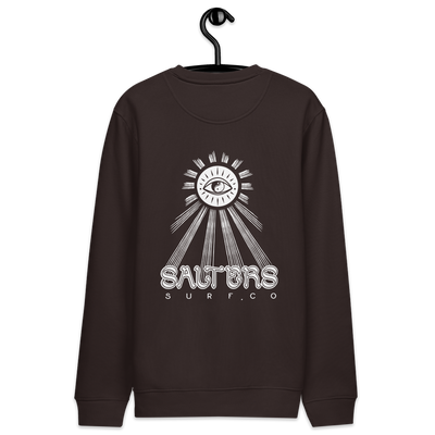 Sea You Black/White Organic Unisex SweatshirtT