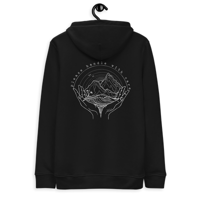 Please Handle With Care Organic Unisex Hoodie