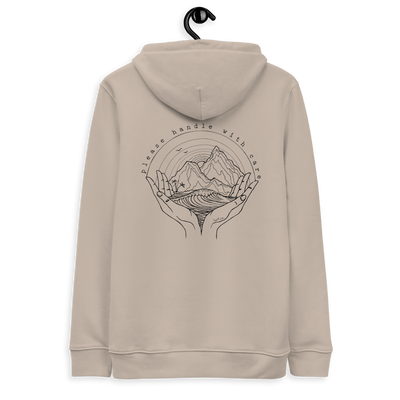Please Handle With Care Organic Unisex Hoodie
